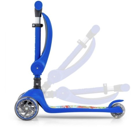 Hulajnoga scooter fuzzy blue Hulajnoga scooter fuzzy blue