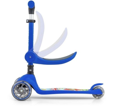 Hulajnoga scooter fuzzy blue Hulajnoga scooter fuzzy blue