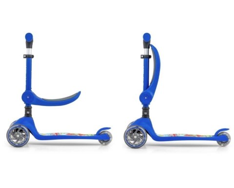 Hulajnoga scooter fuzzy blue Hulajnoga scooter fuzzy blue