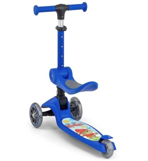 Hulajnoga scooter fuzzy blue Hulajnoga scooter fuzzy blue