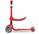 Hulajnoga scooter fuzzy red