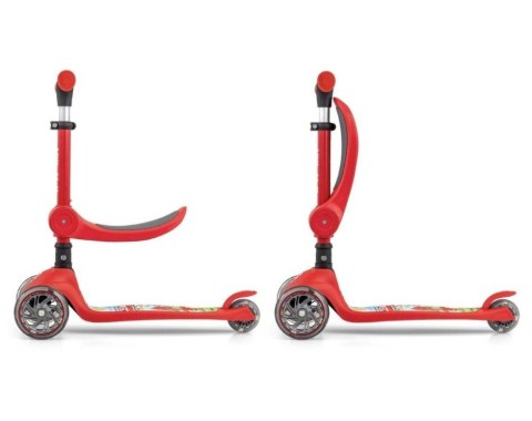Hulajnoga scooter fuzzy red Hulajnoga scooter fuzzy red