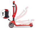 Hulajnoga scooter fuzzy red