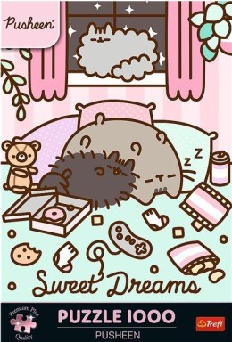 Puzzle 1000 elementów pusheen