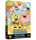 Puzzle 1000 elementów spongebob kanciastoporty