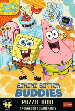 Puzzle 1000 elementów spongebob kanciastoporty