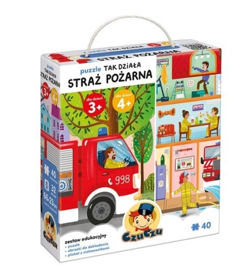 Puzzle tak działa straż pożarna Puzzle tak działa straż pożarna