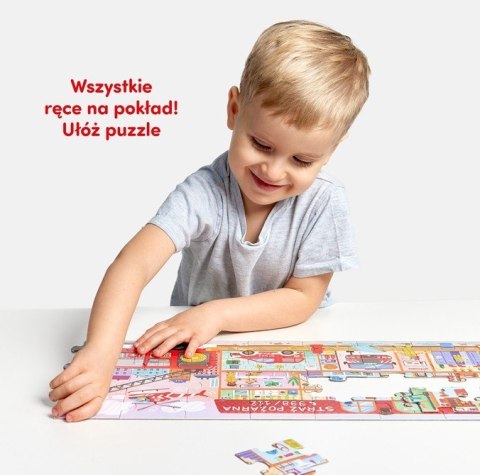 Puzzle tak działa straż pożarna Puzzle tak działa straż pożarna