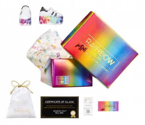 Akcesoria rainbow high buty display 27 sztuk Akcesoria rainbow high buty display 27 sztuk