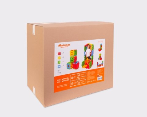 Klocki waffle maxi 24 elementy Klocki waffle maxi 24 elementy