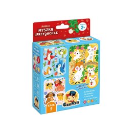 Puzzle myszka i przyjaciele