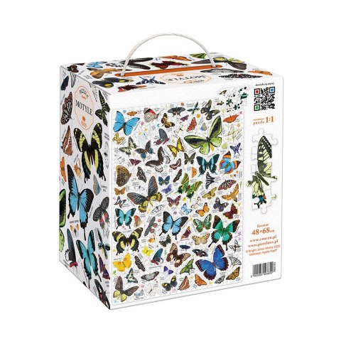 Puzzle puzzlove motyle 1000 elementów Puzzle puzzlove motyle 1000 elementów