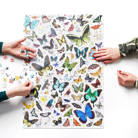 Puzzle puzzlove motyle 1000 elementów Puzzle puzzlove motyle 1000 elementów