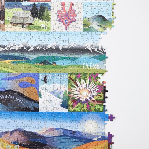 Puzzle puzzlove polskie góry 1000 elementów Puzzle puzzlove polskie góry 1000 elementów