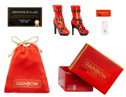 Akcesoria rainbow high buty asortyment 1 sztuka Akcesoria rainbow high buty asortyment 1 sztuka
