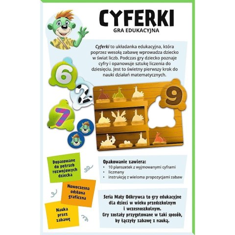 Gra cyferki mały odkrywca Gra cyferki mały odkrywca