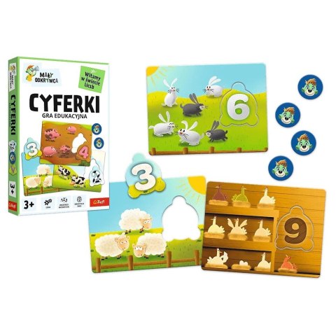 Gra cyferki mały odkrywca Gra cyferki mały odkrywca