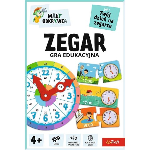 Gra zegar mały odkrywca Gra zegar mały odkrywca