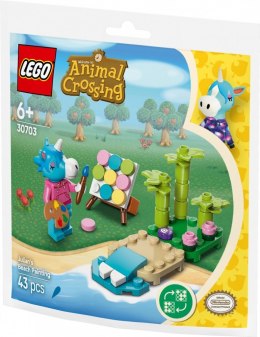Klocki animal crossing 30703 julian i plażowy obraz