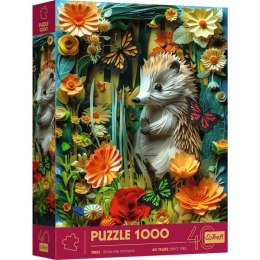 Puzzle 1000 elementów 40-lecie paper art jeż