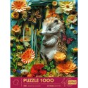 Puzzle 1000 elementów 40-lecie paper art jeż
