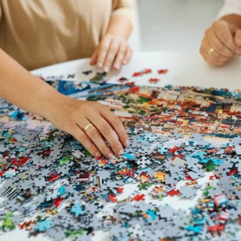 Puzzle 1000 elementów 40-lecie paper art jeż Puzzle 1000 elementów 40-lecie paper art jeż