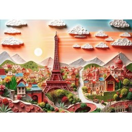 Puzzle 1000 elementów 40-lecie paper art paryż