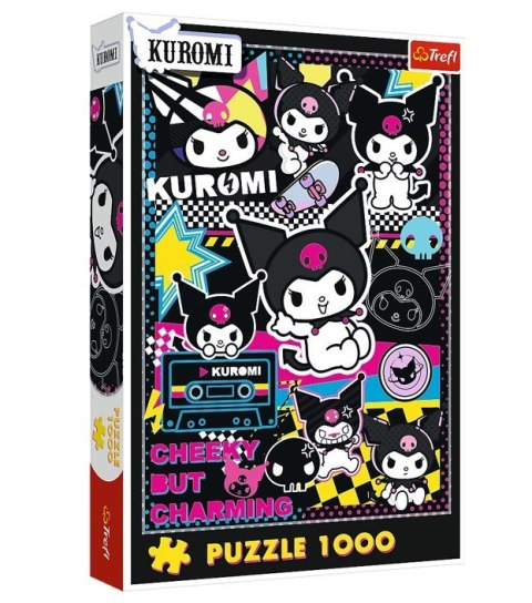 Puzzle 1000 elementów kuromi w świecie hello kitty Puzzle 1000 elementów kuromi w świecie hello kitty