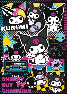 Puzzle 1000 elementów kuromi w świecie hello kitty