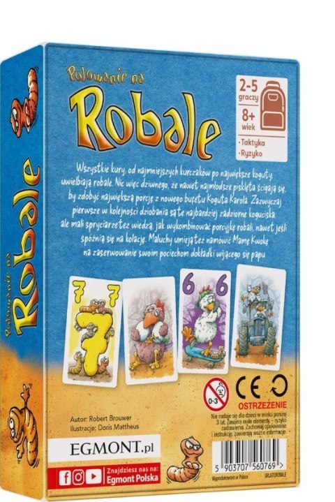 Gra karciana polowanie na robale Gra karciana polowanie na robale