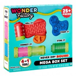 Masa plastyczna wonder factory never dry dough mega box set