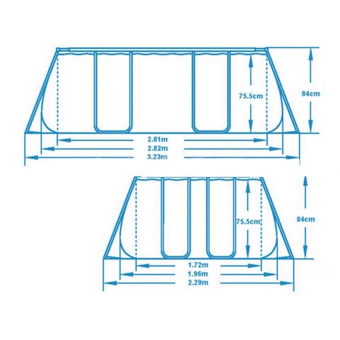 BASEN OGRODOWY STELAŻOWY 282 X 196 X 84 ĆM 10W1 BESTWAY 56629N BASEN OGRODOWY STELAŻOWY 282 X 196 X 84 ĆM 10W1 BESTWAY 56629N