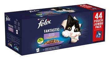Felix Fantastic Mix Mięsny W Galaretce 44x85g Felix Fantastic Mix Mięsny W Galaretce 44x85g