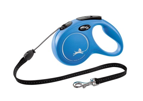 Flexi Smycz Oryginalna New Classic S Linka 8m Do 12kg Niebieska Flexi Smycz Oryginalna New Classic S Linka 8m Do 12kg Niebieska