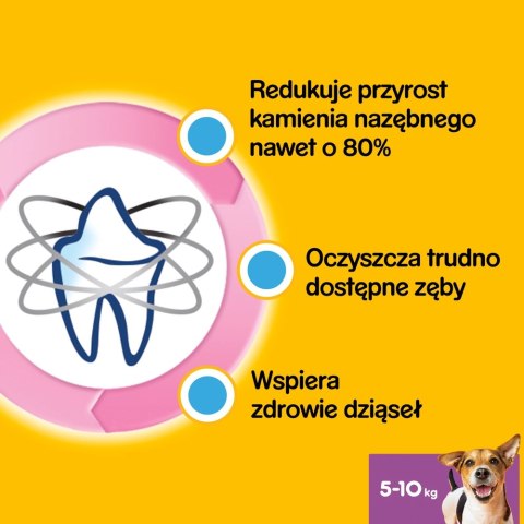 Pedigree DentaStix Przysmak Dentystyczny Dla Psów Od 4 Miesiąca I Wadze 5-10kg 110g Pedigree DentaStix Przysmak Dentystyczny Dla Psów Od 4 Miesiąca I Wadze 5-10kg 110g