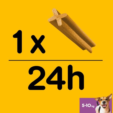 Pedigree DentaStix Przysmak Dentystyczny Dla Psów Od 4 Miesiąca I Wadze 5-10kg 110g Pedigree DentaStix Przysmak Dentystyczny Dla Psów Od 4 Miesiąca I Wadze 5-10kg 110g
