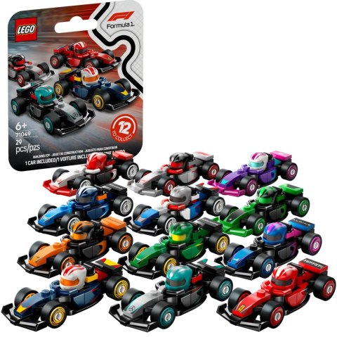 71049 - LEGO Minifigures - Kolekcjonerskie bolidy F1 - 36 szt. 71049 - LEGO Minifigures - Kolekcjonerskie bolidy F1 - 36 szt.