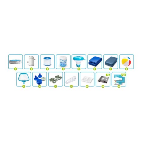 BASEN OGRODOWY STELAŻOWY 305 X 76 ĆM 15W1 INTEX 26702 + MASZYNKA DO BANIEK GRATIS BASEN OGRODOWY STELAŻOWY 305 X 76 ĆM 15W1 INTEX 26702 + MASZYNKA DO BANIEK GRATIS