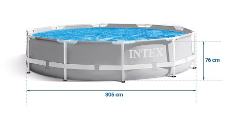 BASEN OGRODOWY STELAŻOWY 305 X 76 ĆM 15W1 INTEX 26702 + MASZYNKA DO BANIEK GRATIS BASEN OGRODOWY STELAŻOWY 305 X 76 ĆM 15W1 INTEX 26702 + MASZYNKA DO BANIEK GRATIS