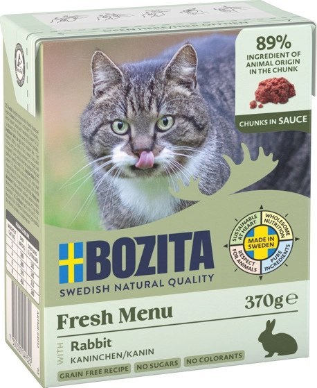 BOZITA Cat Królik W Sosie 370g BOZITA Cat Królik W Sosie 370g