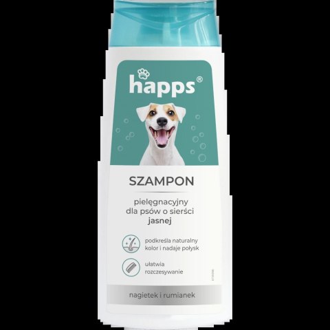 Bros Happs Szampon Pielęgnacyjny Dla Psów O Sierści Jasnej 200ml Bros Happs Szampon Pielęgnacyjny Dla Psów O Sierści Jasnej 200ml