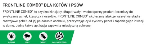 FRONTLINE Combo Spot-On Dla Kotów 3x0,5ml FRONTLINE Combo Spot-On Dla Kotów 3x0,5ml
