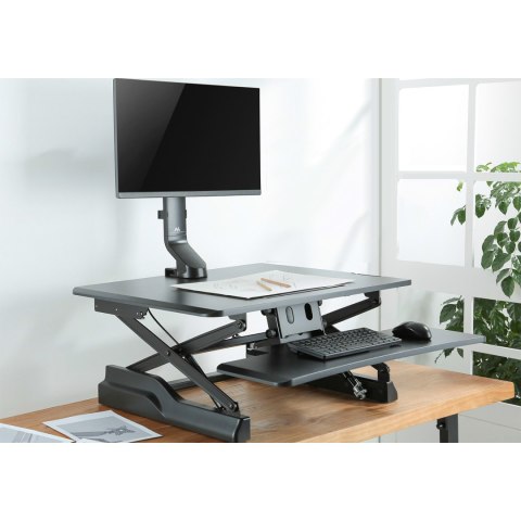 Uchwyt biurkowy do monitora Maclean, uniwersalny, 17"-32", 8kg, MC-853 Uchwyt biurkowy do monitora Maclean, uniwersalny, 17"-32", 8kg, MC-853