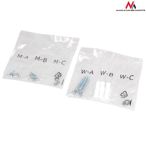 Uchwyt do telewizora lub monitora Maclean, max VESA 100x100 , 13-27", max vesa 100x100, max 20kg, MC-670 Uchwyt do telewizora lub monitora Maclean, max VESA 100x100 , 13-27", max vesa 100x100, max 20kg, MC-670
