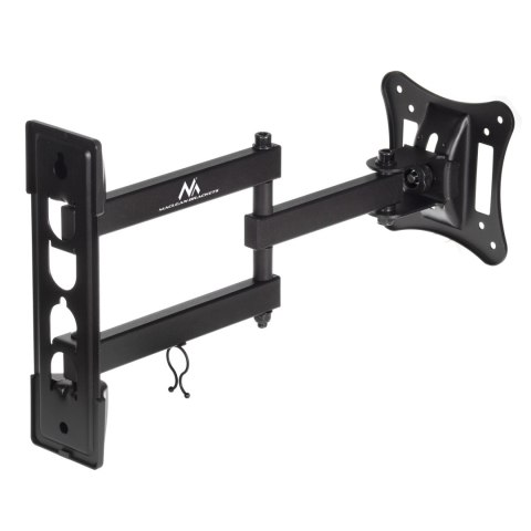 Uchwyt do telewizora lub monitora Maclean, uniwersalny, max vesa 100x100, 13-27", 15 kg, czarny, MC-719 Uchwyt do telewizora lub monitora Maclean, uniwersalny, max vesa 100x100, 13-27", 15 kg, czarny, MC-719