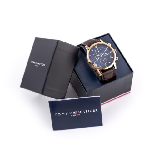 ZEGAREK MĘSKI TOMMY HILFIGER 1791399 KANE (ZF045B) + BOX ZEGAREK MĘSKI TOMMY HILFIGER 1791399 KANE (ZF045B) + BOX