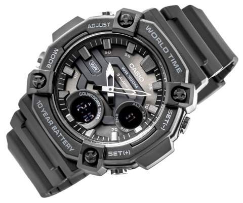 Zegarek Męski CASIO AEQ-120W-1BVDF + BOX Zegarek Męski CASIO AEQ-120W-1BVDF + BOX