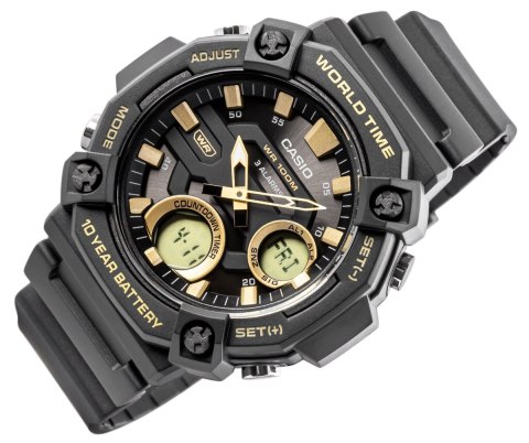 Zegarek Męski CASIO AEQ-120W-9AVDF + BOX Zegarek Męski CASIO AEQ-120W-9AVDF + BOX