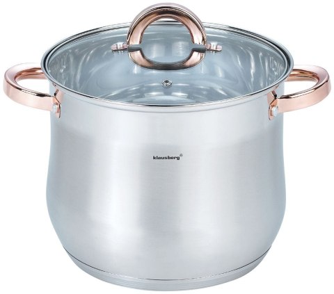 GARNEK STALOWY GASTRONOMICZNY 7L 22CM KLAUSBERG KB-7792 ROSE GOLD GARNEK STALOWY GASTRONOMICZNY 7L 22CM KLAUSBERG KB-7792 ROSE GOLD