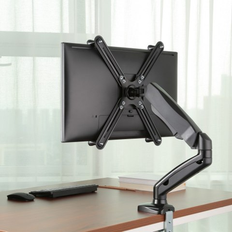 Adapter do ekranów bez otworów w standardzie VESA Maclean, czarny, 13"-27", 8kg max, MC-899 Adapter do ekranów bez otworów w standardzie VESA Maclean, czarny, 13"-27", 8kg max, MC-899